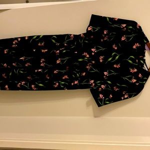 H&M fitted floral Dress